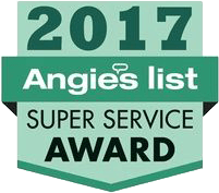 2017 Angie's List Super Service Award logo